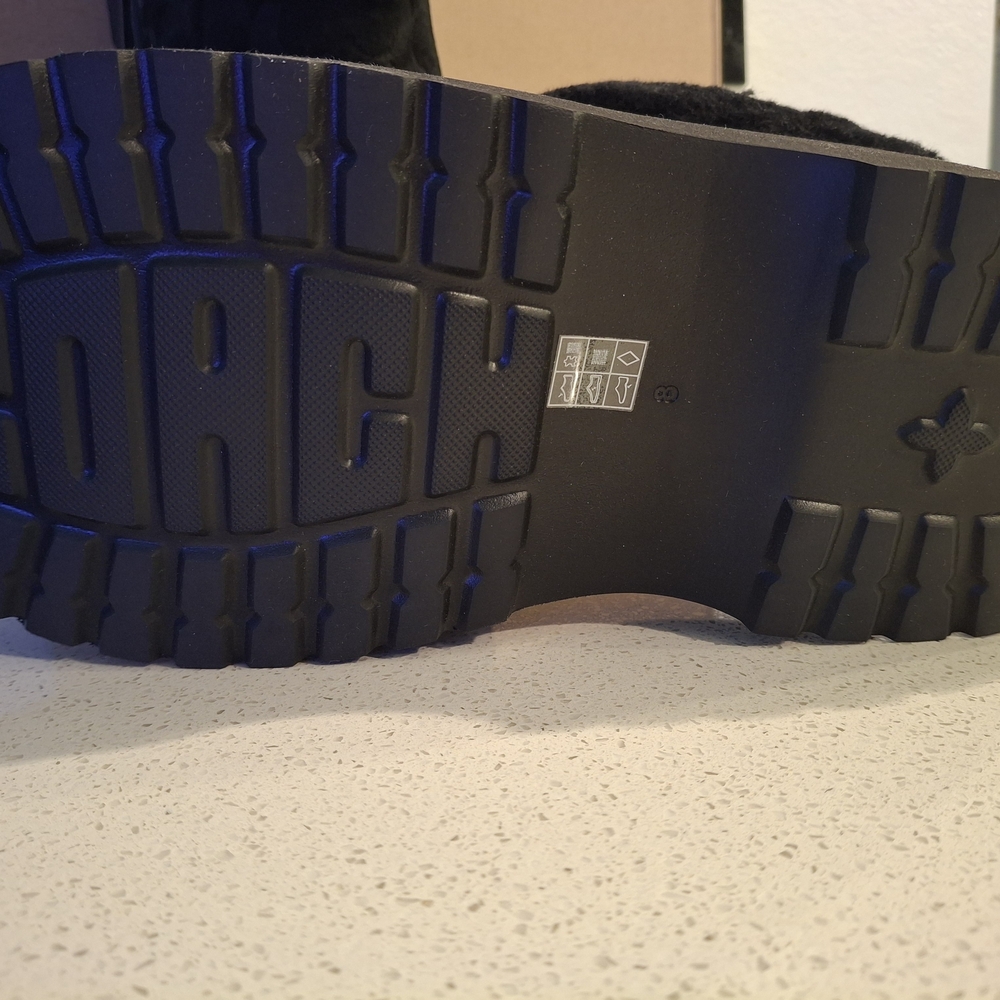 Coach Black Cecilia Slip-On Flats - Picture 5 of 7